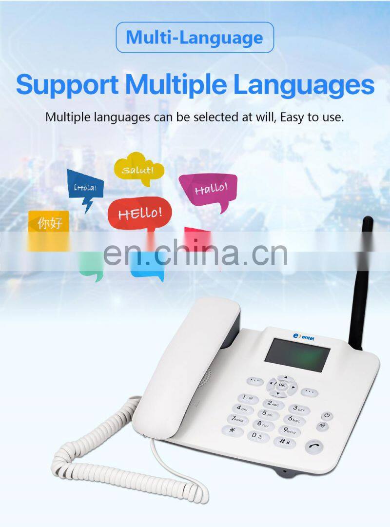 ALLINGE SDS1441 Best Quality SIM Card Slot Cordless Telephone with 4g Lte Wireless Wifi Routers Fixed Wireless Phone
