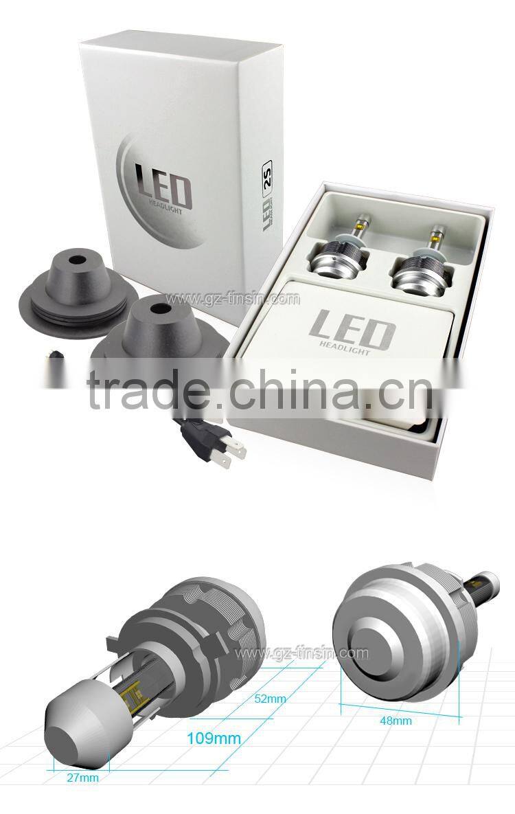 High quality long life span 30000hrs Upgrade 30w H7 car led headlights