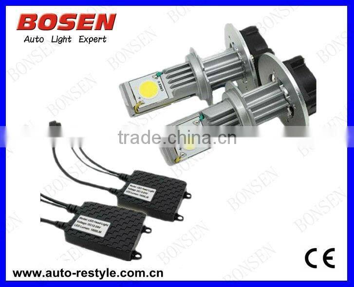 Generation two 50w Cree h4 h7 car led headlight