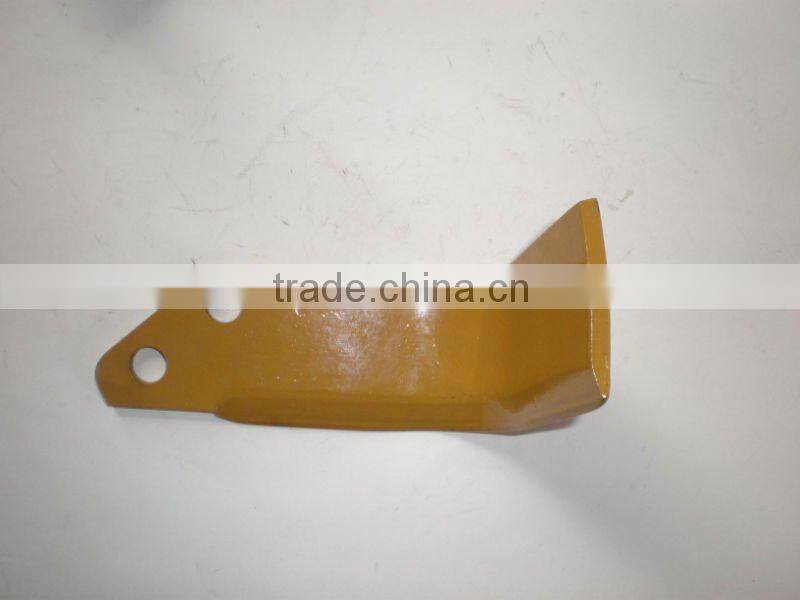 Heavy duty hand power tiller tractor knife