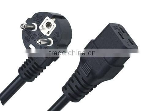 Various color various pattern woven the power cord