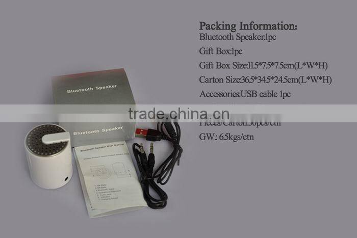 business marketing gift idea novelty bluetooth mini speaker