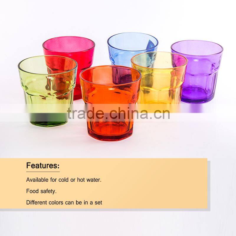 New products New design Crystal stemware new glass tea cup sets