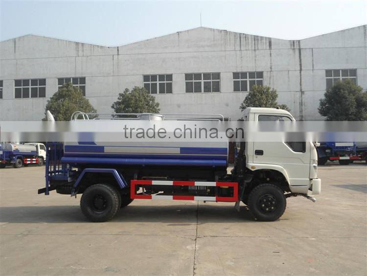 RHD 4000L foton water tank truck for sale 4*2 water tank truck in Jamaica
