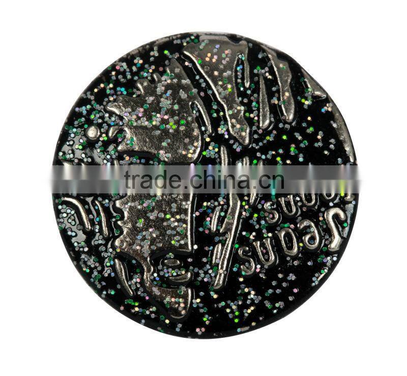 metal jeans button