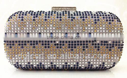 0896 rinestone crystal mesh evening bag matching dress for wedding and party