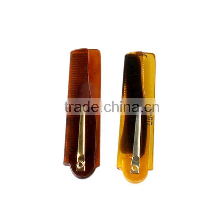 Dongguan small plastic beard comb for men mustache kent