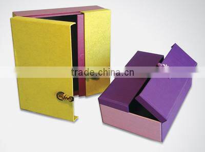Cosmetic hardboard boxes