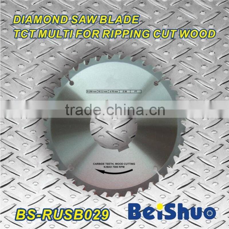 BS-RUSB029 TCT Diamond circular saw blade for wood cutting