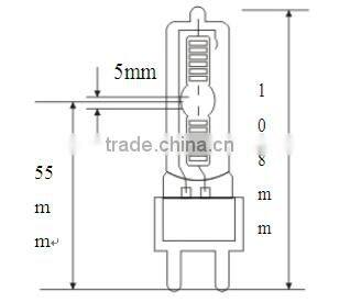 Stage Lamp MSD250W Watts 90V Volt MSR Replacement NEW Bulb MSD 250/2