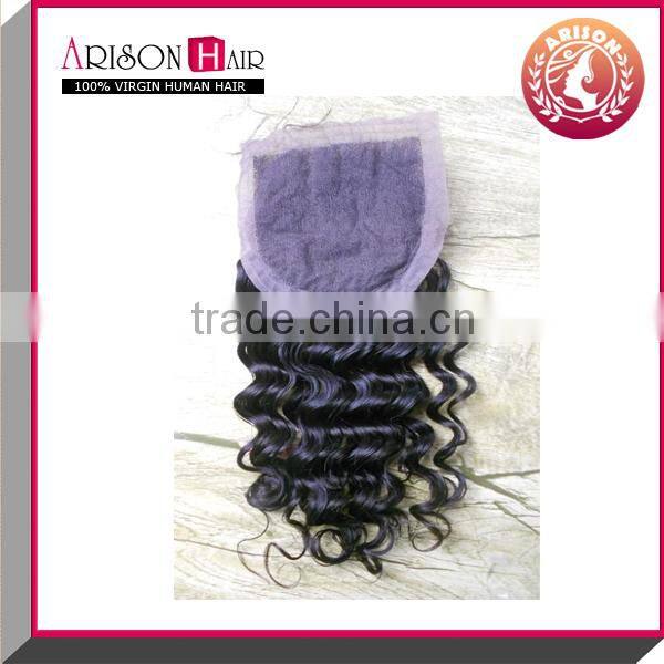 Wholesale Kinky Curly Cheap Virgin Lace Closure 4X4