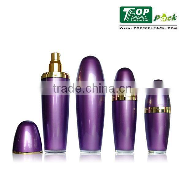 Best Sale 120ml High Quality Spherical Shape Acrylic Bottle with Free Sample