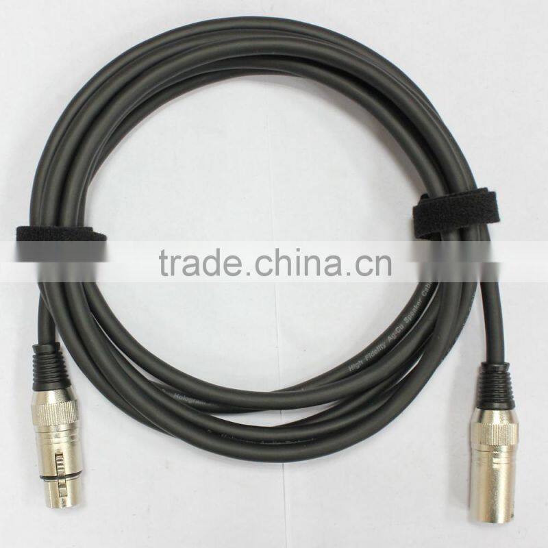 Nylon braided microphone cable (XLR Microphone Cable)