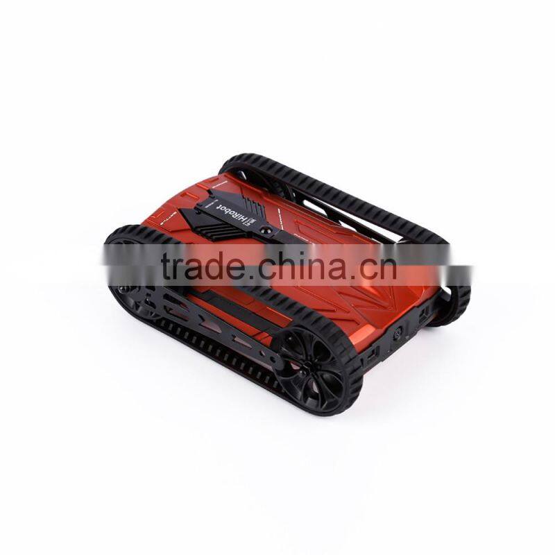 Red Intelligent Household Security Robert Controlled By Smart Phone