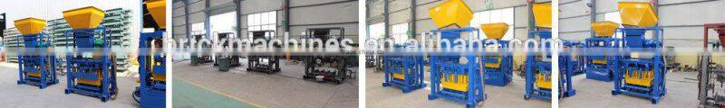 Multi-purpose low price QT40-1 Cement Hollow Block Making Machine