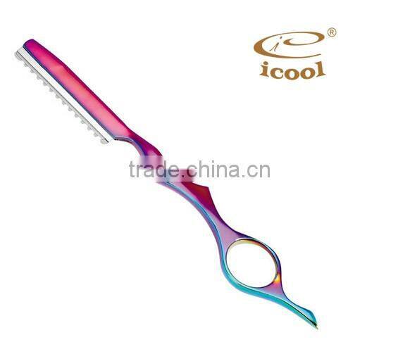 ICOOL best sale colorful hair cutting razor