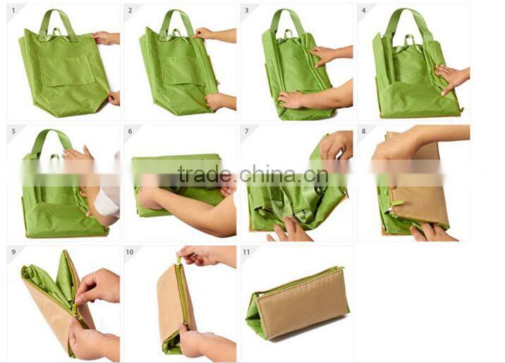 promotional cheap nylon foldable shopping bag