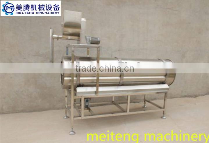 Octagonal snack food flavoring machine/disk fried peanuts seasoning mamachinery skype:lisatanghong