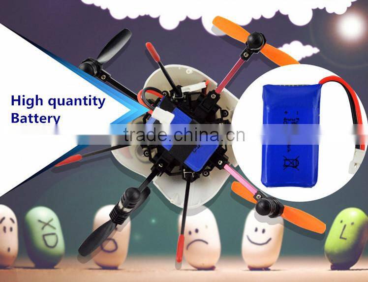 New model 4ch 6 axis rc Quadcopter 7.9 cm Cute Cartoon flying egg toy