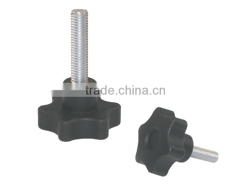 Seven-Star Plastic Knobs Screws DIN6336 BK36.0013