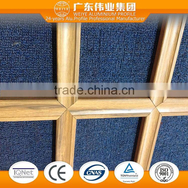 6060 T3-T8 0.8-1.4mm aluminum extruded for Garden Windows with polished finish