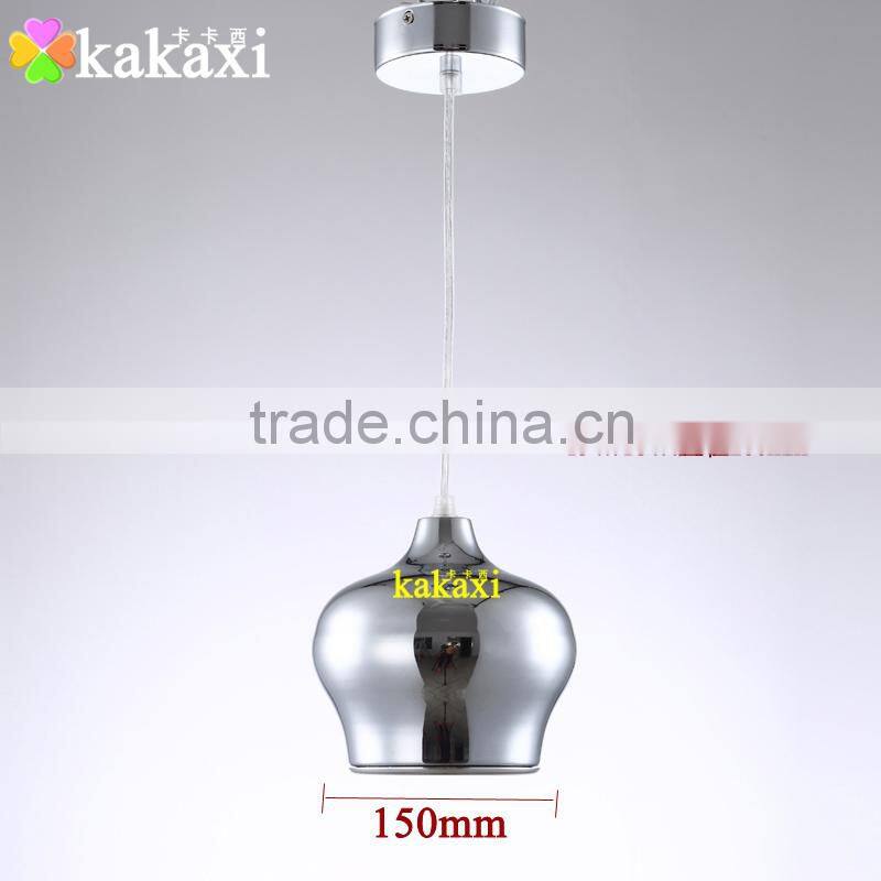 Creative LED Droplight 18W Plating Silver Color Lantern Chandelier Dining Room LED Pendant Lights