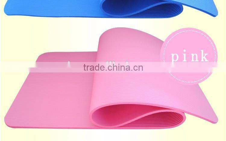 Manufacturer OEM Mats For Sports Yoga & Pilate Type NBR Yoga Mat 12mm