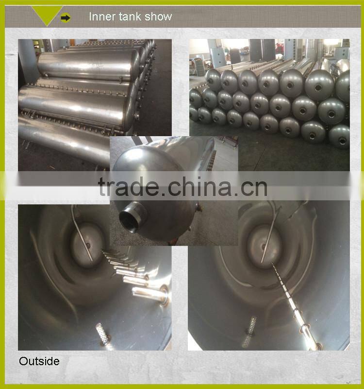 stainless steel camping 12v water tank heater