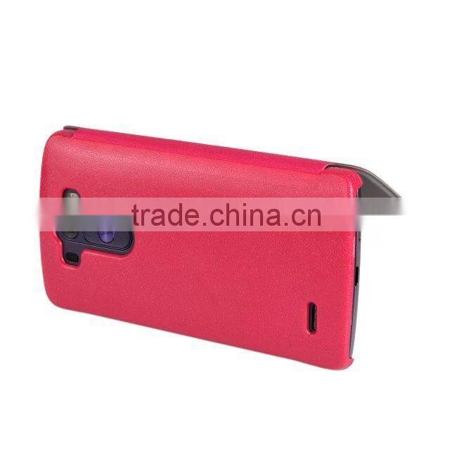 Window View Slim Flip Leather Case Cover for LG G3 D855