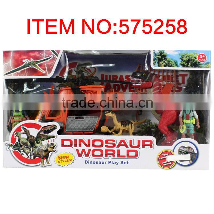 Kids education toy set dinosaur plastic toy