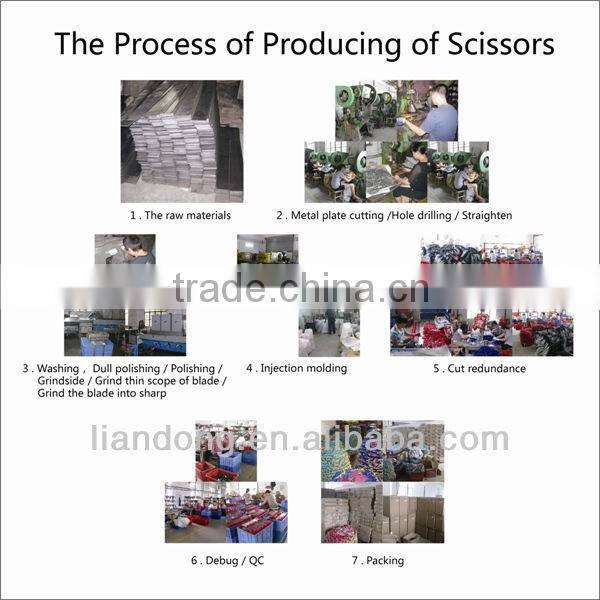 SS035 Colourful craft student stationery scissors