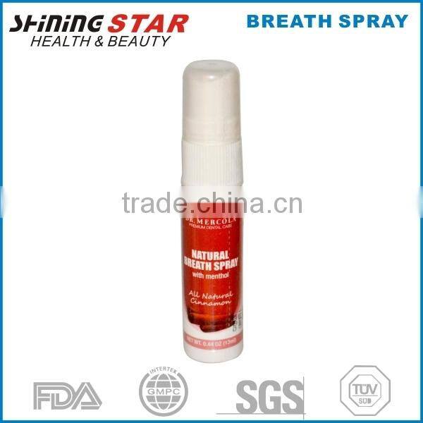 oral care mouth spray bottle