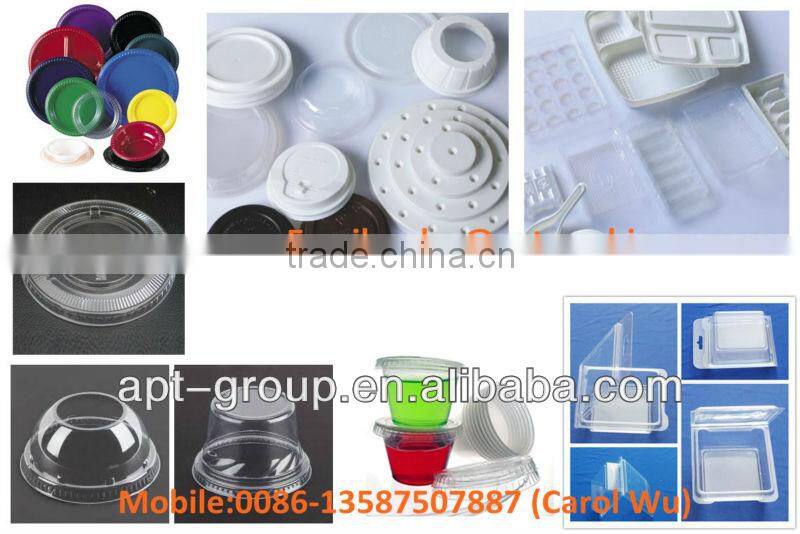 PP/PS/PET/PVC Plastic Cup Lid Forming Machine