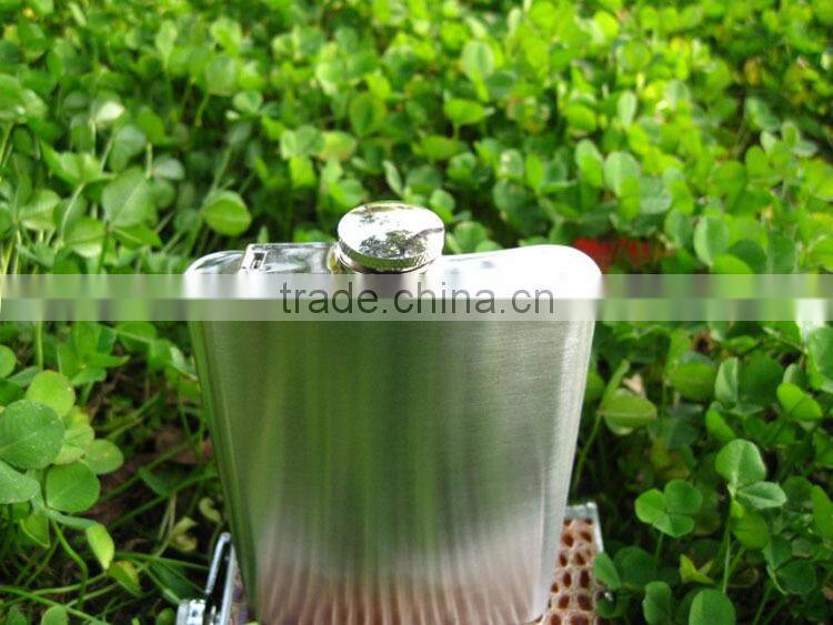 outdoor camping stainless steel hip flask