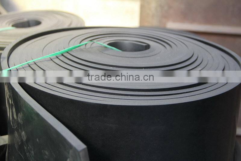 Skirtboard rubber sheet