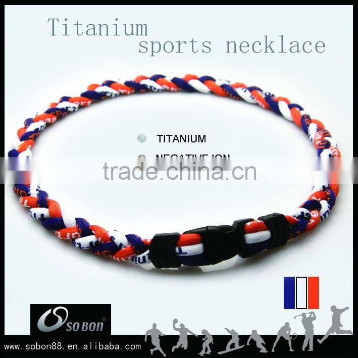 different rope necklace style baseball/football /basketball