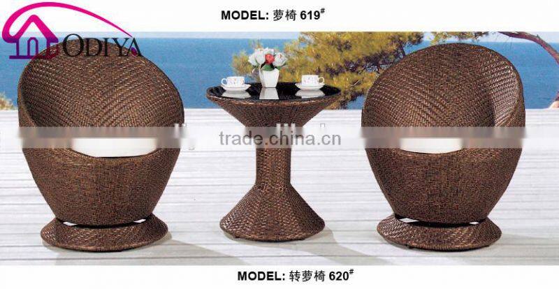 Rattan Roma Bistro Round Set for outdoor garden furniture
