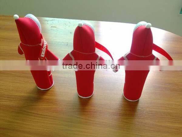 Sling good quality Bags new design bottle wine tote neoprene bags