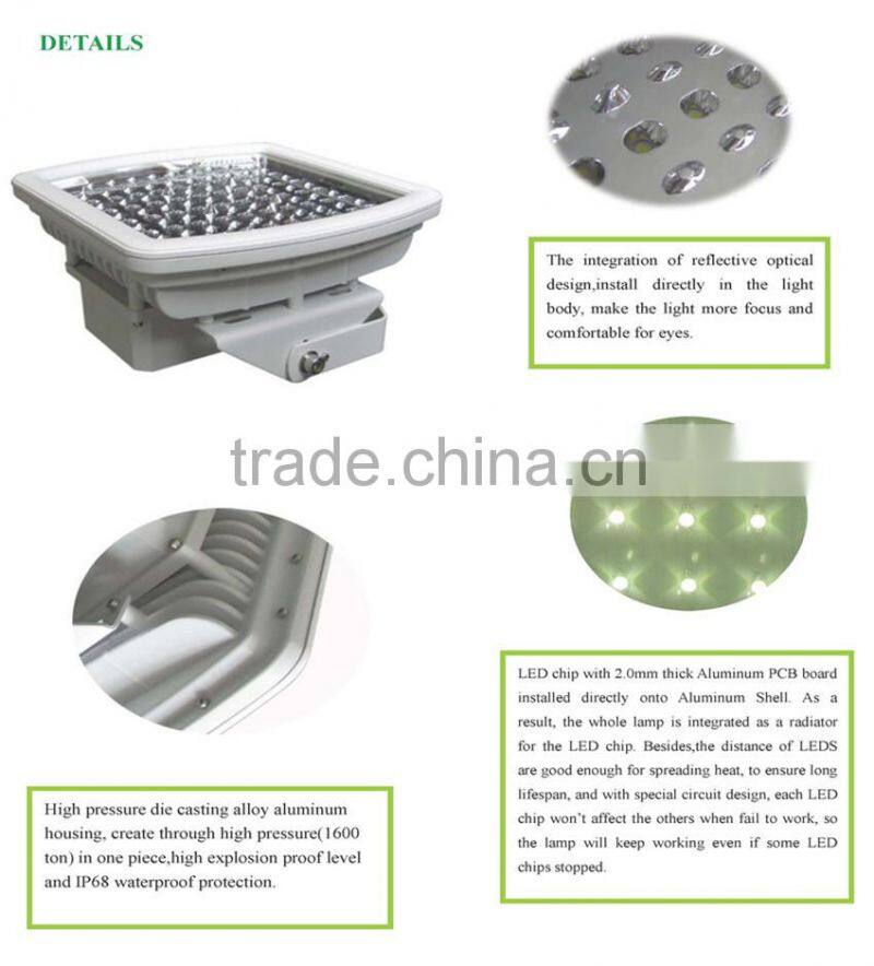 IP68 UL DLC 150w led explosion-proof high bay lighting with 5 years warranty