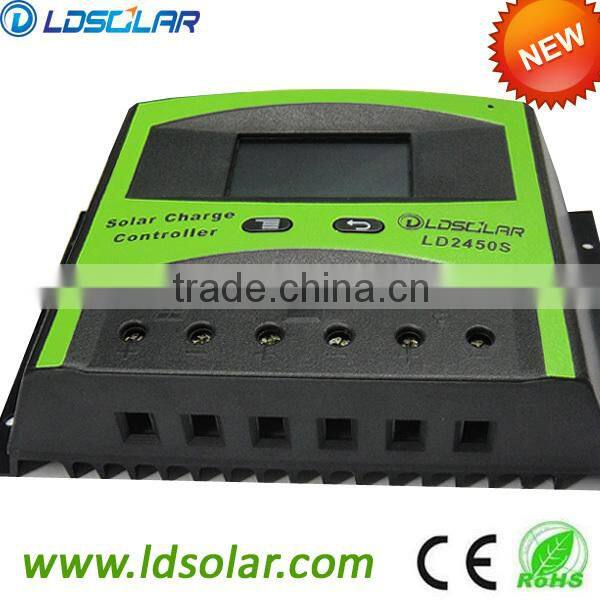 ldsolar pwm solar charge controller 60A 12/24V for solar power system off-grid