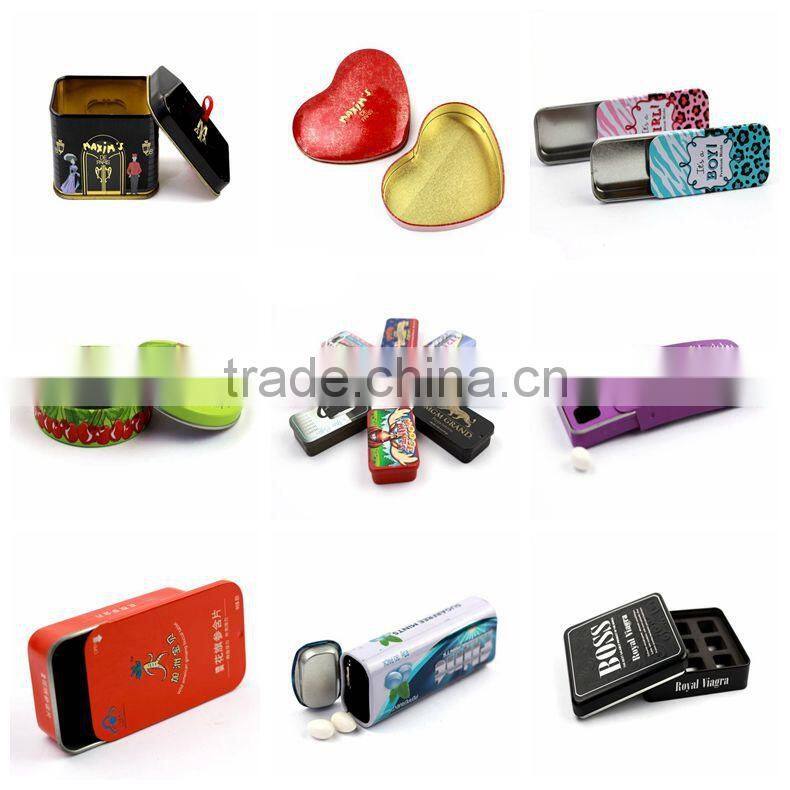 various round cosmetics promotion lip balm box wholesale