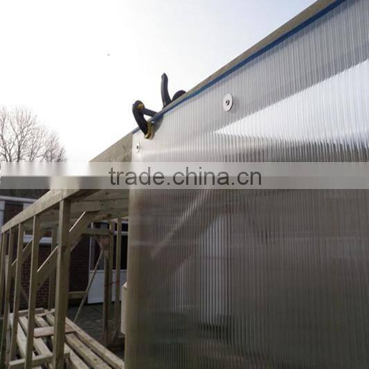XINHAI honeycomb U-shaped Lock polycarbonate sheet