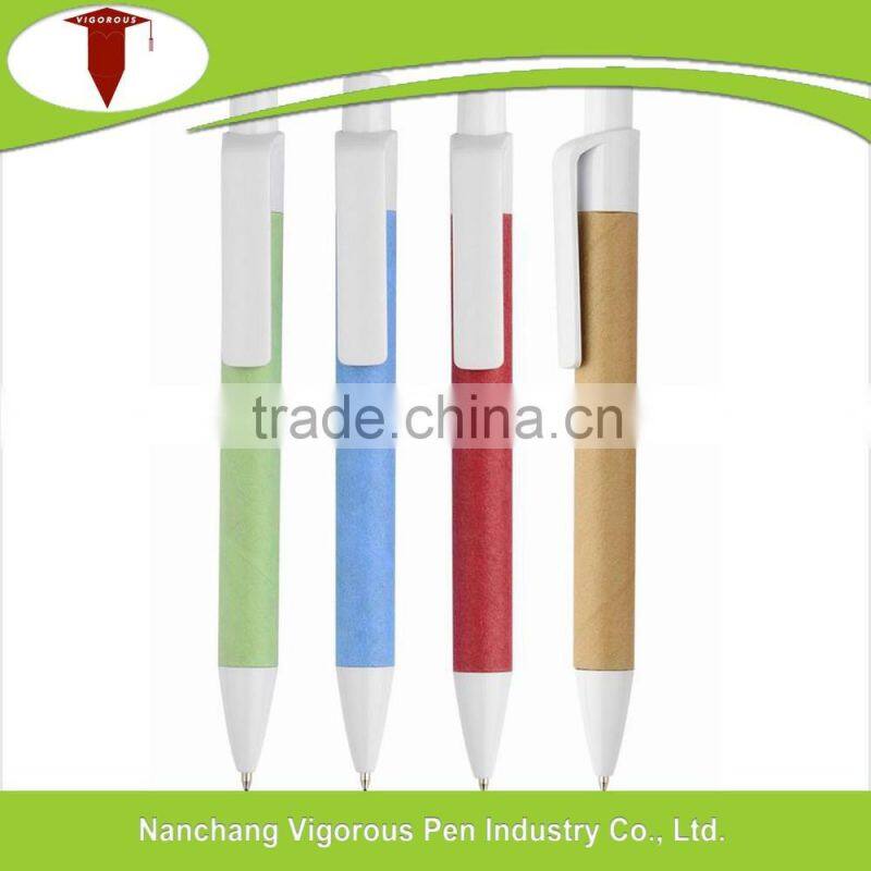 cheap eco friendly craft recycled paper pen