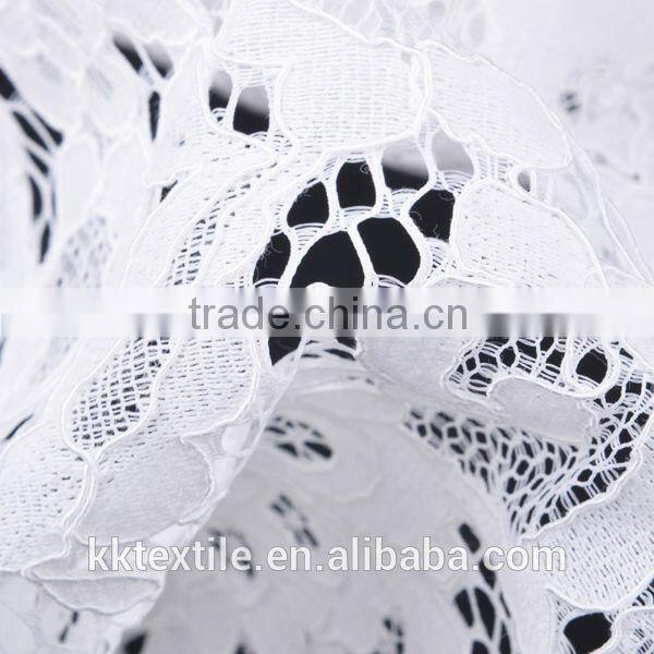 2014 New Fashion 40% Cotton 40% Nylon 20% Rylon french lace fabric #12110