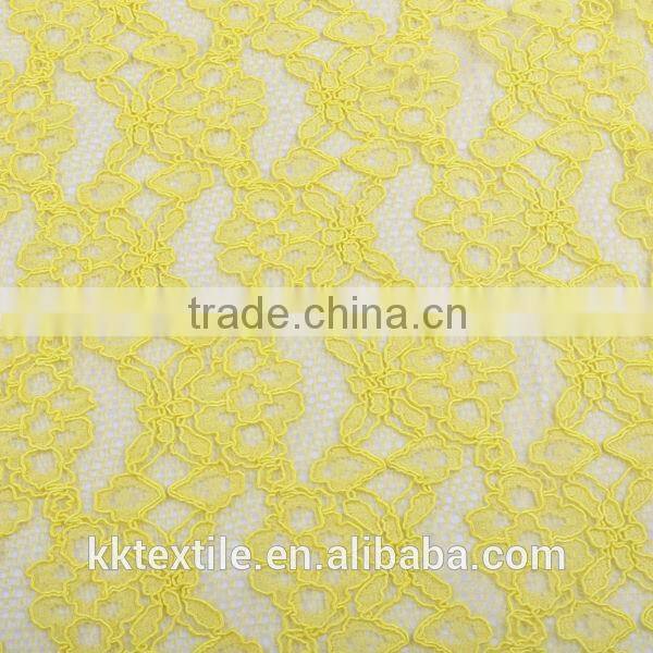 New arrival 2014 best price 45% Cotton 55% Nylon cord lace fabrics