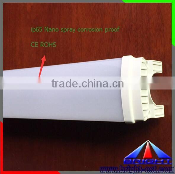 IP65 Tri-proof LED Light 2ft 20W Led Linear Light, Aluminum IP65 Led profile Light