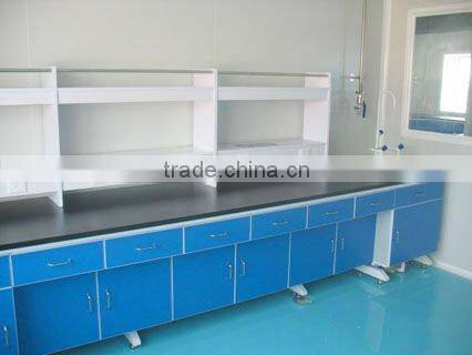 steel lab furniture work bench with sink