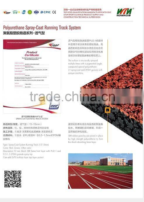 Spray-coat Track Material (PU 2:1 )