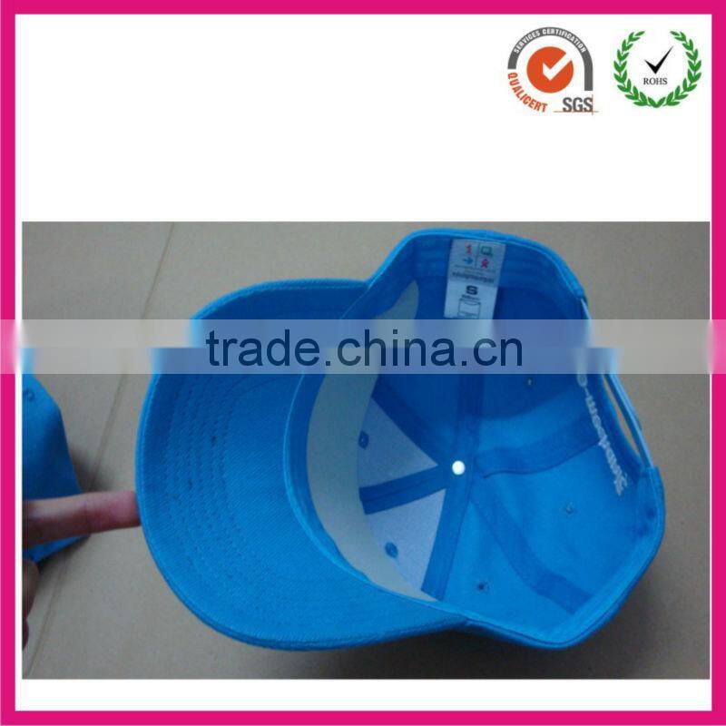 advertising cap with plastic snapper on back