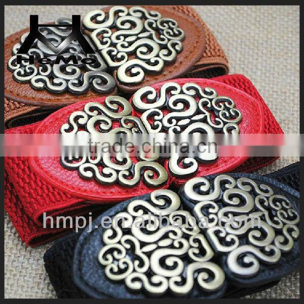 custom beautiful girl elastic belt wholesale